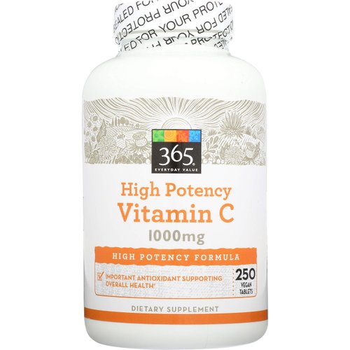 365 Everyday Value, Vitamin C 1000mg, 250 ct