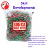 Bonka Bird Toys 2140 Christmas Shred (85 Cu-in) Festive Parrot Pet Nesting, Cockatiels, Parakeets, Conures, and Similar Breeds