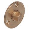Attwood 7555-3 Bronze Garboard Drain Plug, for Bilge Drainage, Removable Nut, 3/8-Inch Neck Depth, ½-Inch NOT Drain