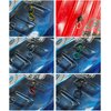 HOPLEX 130pcs Universal RC Body Clips Car Clips Steel R Clips for All 1/10 1/12 Scale Redcat HPI Himoto HSP Exceed RC Car Parts Truck Buggy Shell Replacement