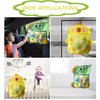 2 Pack Mesh Bath Toy Organizer, Anberky Cute Duck & Dinosaur Bath Toy Storage Net Bathtub Toy Organizer, Perfect Bathroom Hanging Storage Bag Quick Dry Bath Toy Holder Bag with 8 Strong Hooks (#A)