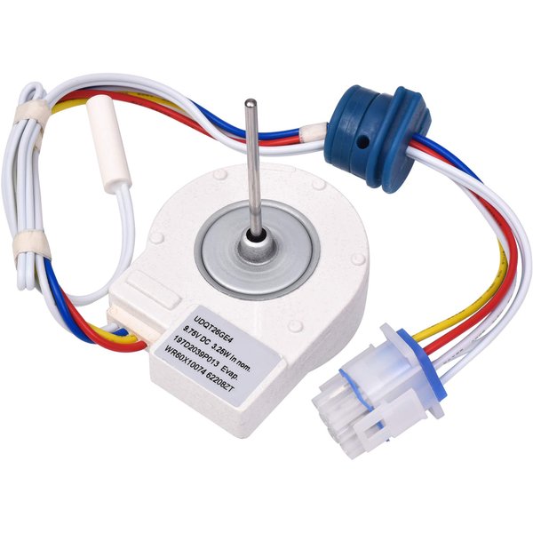 BlueStars High Compatibility WR60X10074 WR60X10307 Evaporator Fan Motor Replacement Part - Exact Fit for GE Hotpoint Refrigerators - Replaces AP4438809 WR60X10224 PS2364950 WR60X10099 WR60X30370