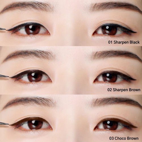 BBIA Last Pen Eyeliner - Waterproof Liquid Pen Eye Liner Long-Lasing Quick Dry Multi-Proof Easy Drawing Ink Tank Type with Precise & Flexible Fine Brush No-Skip Korean Eye Makeup (02 SHARPEN BROWN)