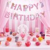 Unicorn Happy Birthday Banner/Unicorn Party Supplies Decorations for Kids Birthday Party Decoration,Pink
