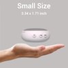 SoundMe Mini Sleep Sound Machine 30 Soothing Natural Sounds Travel White Noise Machine with 36 Volume Control Pink Brown Noise Machine for Baby Kid Adults Noise Maker Powered by AC or USB Sleep Timer