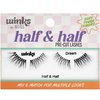 Ardell Winks Half & Half Pre-Cut Lashes Dream, False Eyelashes, DIY Lash Cluster for Cat Eye Look, Wispy Strip, 1-Pack