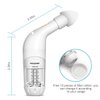FIGERM Breathing Trainer Inspiratory Expiratory Muscle Trainer Lung Health Fitness Exerciser, Drug Free