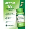 Nature's Truth Vitamin B Complex Plus Vitamin C | 100 Caplets | Vegan, Non-GMO & Gluten Free Supplement