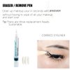 Makeup Remover Eraser Pen, Newfacefure Eye Make Up Corrector, Easy to Remove and Correction Magnetic Eyeliner Fixer, Extract for Sensitive Skin Original