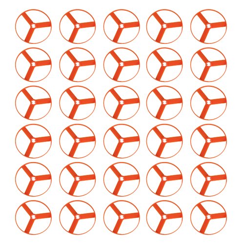 Zoom-O Flying Disc Launcher Disc Refill Pack | Set of 30 Extra Disc Replacements Disc Launchers | 30 Discs Only