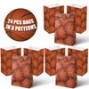 Outego 24 Basketball Party Favor Bags with Stickers Basketball Goodie Bags Basketball Party Favors for Kids Basketball Birthday Party Supplies