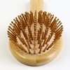 2Pcs Hair Brush, Natural Bamboo Hair brushes Set With Paddle Detangling Wooden Hairbrush and Mini Travel Size Brush, Massage Scalp Thick/Thin/Curly/Dry Hair For Women Men and Kids by MRD