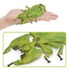 Wild Animal Figures Model Insect Giant Leaf Clover Figurines Party Favors Supplies Cake Toppers Decoration Set Toys for Boys Girls Kid Toddlers
