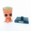 ITUBLE Groot Anime Car Dashboard Decorations Accessories Interior for Men Women Boys Girls, Bobbleheads Figures Bobblehead Dash Board Decor Auto Doll, Home Desk Car Ornaments with Cell Phone Holder