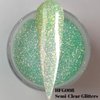 GLOW IN THE DARK Glitter Nail Acrylic Powder 6 Colors Set for Pink White French Nail Art Design