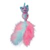 KONG Cat Wubba Caticorn Cat Toy, Blue/Pink