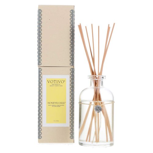 VOTIVO Reed Diffuser Flameless Home Décor Air Freshener-Honeysuckle