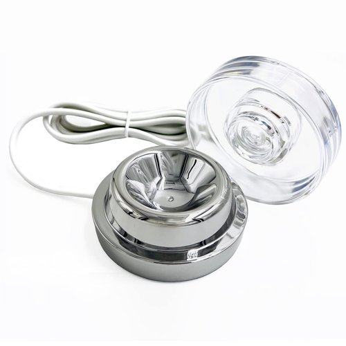 Replacement Sonic Care Charger Base Charging Induction Cover/Stand for Philips Electric Toothbrush, Sonic Charger for Philips Smart 9300 9500 9700 HX9924 HX9901 HX9903 HX992W (Silver Base+Cover)