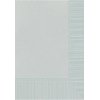 Silver 3-Ply Beverage Napkins | Pack of 20 | Party Supply