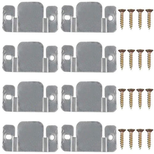 PAXCOO 8 Pcs Metal Sectional Sofa Interlocking Furniture Connector with Screws