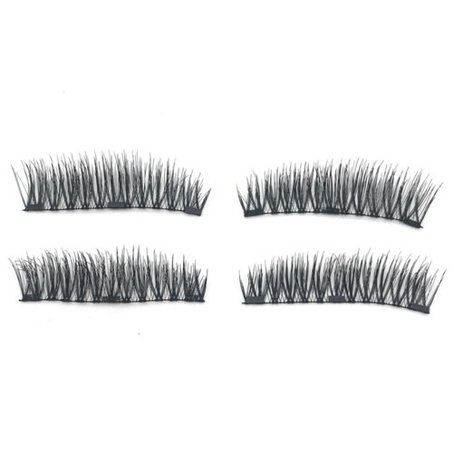 Magnetic Eyelashes NO Glue Magnetic Eyelashes Natural Look False Eyelash without Eyeliner Reusable Fake Eyelashes with Applicator Upgrade Eyelashes Kit (Classical Natural)