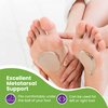 Premium Gel Ball of Foot Cushions - Reusable Clear Gel Metatarsal Pads - Foot Pain Relief - 1/8 Inch - 2 Pair