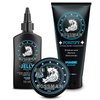 Bossman Essentials Beard Kit for Men - Beard Oil Jelly, Fortifying Conditioner Cream, Beard Balm - Grooming Growth Care Accessories (Magic)