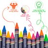 Color Swell Neon Crayon Pack - One Box of Fun Neon Crayons of Teacher Quality Durable for Kids Students Party Favors