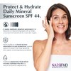 NassifMD Protect and Hydrate SPF44 | Universal Tinted Moisturizer SPF | BB Cream Tinted Moisturizer with SPF | Whipped Sunscreen with Hyaluronic Acid