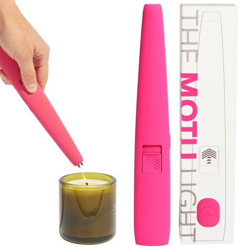 Electric Candle Lighter - USB Lighter with Flashlight & Rechargeable Battery - Long Lighter for Candles, Gifts, Camping, BBQs, & Parties - The Motli Light Plasma Lighter by The USB Lighter Company