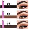 Kilshye Eyebrow Pen Waterproof Eyebrow Tint Tatto Eyebrows Long Lasting Brow Pens Natural Eye Brows Makeup for Women and Girls Pack of 1 (Black 1)