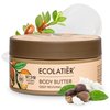ECOLATIÈR Deep Reviving Body Butter with Organic Argan Oil – Ultra-Hydrating Whipped Body Butter for Women & Men – Nourishing, 97.5% Natural & Vegan – Perfect for Dry Skin, 6.7 Fl Oz