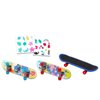 Stitch Fingerboard Toy Set ~ 3 Pc Bundle with Stitch Finger Skateboard for Kids, Lilo and Stitch Stickers, and a Beach Kids Door Hanger | Stitch Party Favors