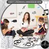 Geelin 141 Pcs Music Party Favors with Music Notes Silicone Bracelets, Musical Note Keychains, Music Stickers, Pin Badges and Paper Gift Bags for Music Theme Party Decorations Supplies