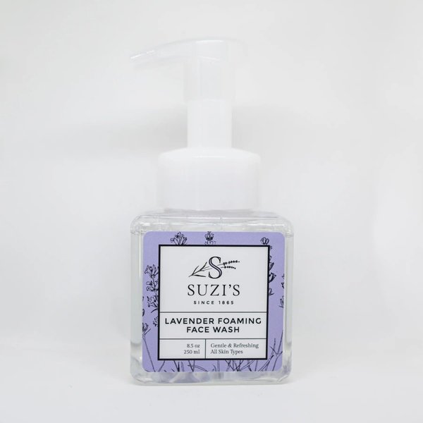 Foaming Face Wash Suzi's Lavender 8.5 oz Liquid
