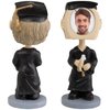 Neil Enterprises Inc. Multicolor Graduate Photo Resin Bobble Head