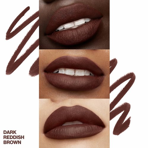 Smashbox Be Legendary Line & Prime Lip Liner Pencil | Sculpt + Shape, 0.04 Ounce, Dark Reddish Brown