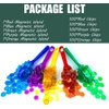 Dacefloy Magnetic Wands and Bingo Chips Game Tokens Educational STEM Kits for Learning, Sensory Bins, Science, Counting & Sorting 5-Pack & 500 Metal Chips