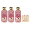 Bath & Body Works Bright Christmas Morning 3 Pack Shower Gel Set with a Himalayan Salts Springs Bar Soap - Full Size