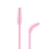 G2PLUS 300PCS Eyelash Brush, Disposable Eyelash Mascara Brushes Wands Applicator Tools Makeup Brush Kits, Eyelash Spoolies Eyelashes Brush for Eyelash Extensions and Eyebrow Brush (Pink)