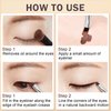 XINGXYUEL Eyebrow Stamp Stencil Kit for Women with Eyebrow Pomade,Waterproof Eyebrow Pencil,24 Eyebrow Stencils,Eyebrow Razor,Eyebrow Brush,Brow Pomade Eyebrow Pen Set for Eyebrows Makeup-Dark Brown