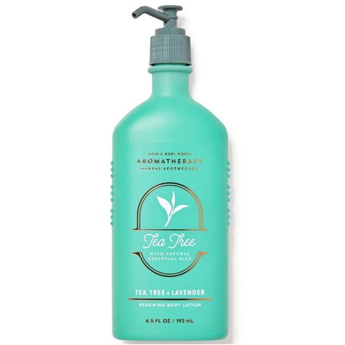 Bath & Body Works Aromatherapy Tea Tree + Lavender Body Lotion 6.5 Ounce (Tea Tree + Lavender), 6.50 Fl Oz (Pack of 1)