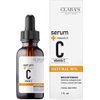 CLARA'S NEW YORK | Vitamin C Facial Serum | with Hyaluronic Acid, Ascorbic Acid, Niacinamide, Probiotics | Reduce Dark Spot, Acne, Scars |Brightening, Antioxidant, Minimize pores |30ml | Made In USA