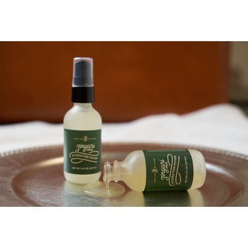 Zingari Man Hydration Potion – Post Shaving Razor Defense Protects and Moisturizes – Soothing Oil-Free Unscented Skin Care Gel for Men - Suitable for Sensitive Skin, 2 FL OZ