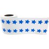 Blue Star Shape Stickers 0.50 Inch 1,000 Adhesive Labels