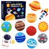 CiyvoLyeen Space Sewing Kit for Kids Solar System DIY Activity Kids Felt Craft Supplies for 7 8 9 10 11 12 Girls and Boys Educational Beginners Sewing Set of 11
