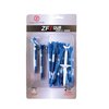 Zero Friction Tour 3-Prong Golf Tees (2-3/4 Inch, Blue, Pack of 40)