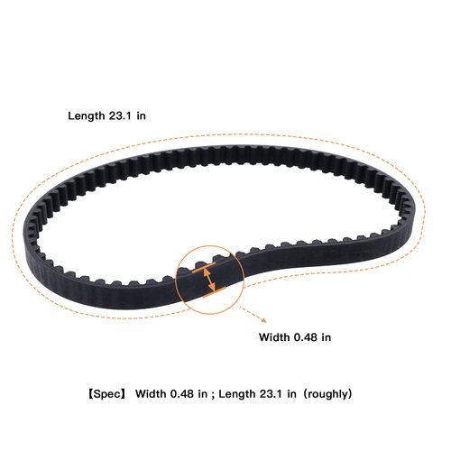 Holdia Timing Belt 26626-G01 Compatible with Golf Cart EZGO 1991 and 2008 E-Z-GO 4 Cycle Gas Engine