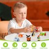 Building Blocks Party Favors for Kids, Mini Animals Building Block Sets for Classroom Prizes Birthday Goodie Bag Fillers Valentines Easter Gifts for Kids Boys Girls 4+ Year (without box, pack, 30)