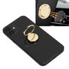Phone Ring Holder, Mobile Phone Finger Ring Grip 360 Adjustable Metal Phone Holder Magnetic Car Mount for Mobile Phones and Tablets(Gold)